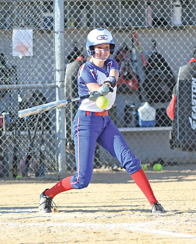 Elk Mound SB vs Glenwood City Michaela Blaser