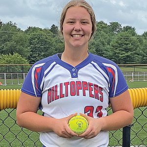 THE TOPPERS’ Delanie Fayerweather was named the Wisconsin Fastpitch Softball Coaches Association’s 2021 Division 4 Player of the Year. — photo submitted