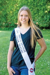 Amalia (Mali) Draxler Sponsor: Logghe Trucking Parents: Mike and Rebecca Draxler