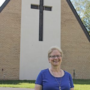 VICKY STRUPP — The new Methodist Minister for the Boyceville, Wheeler, and Prairie Farm churches. —photo by Missy Klatt