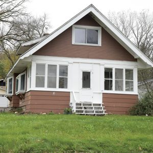 ON FEBRUARY 5TH of this year local law enforcement officers executed a search warrant on this home at 126 Main Street in Downing. They found drug paraphernalia, stolen items, seven firearms that were in possession of a convicted felon, who last week was sentenced to five years in prison. - photo by Shawn DeWitt