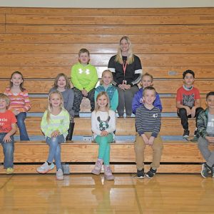 MRS. KITTILSON’S 2ND GRADE CLASS — Front row (L to R): Kristoff Kragness, Avery DeMoe, Nakitta Dawson, Tegan Zweifel and Edwin Perez. Middle row (L to R): Annabelle Heitkamp, Cora Osterberg, Morgan Wolf, Isaak Chevre and Damari Grabowska. Back row (L to R): Logan Deutscher and Mrs. Kittilson. Not pictured are Kale Bjork, Eleanor Lisowski, Haley Torgerson and Tytan Christianson. —photo by Shawn DeWitt