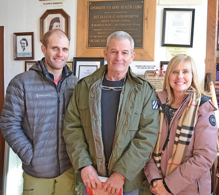 Son of WWII veteran visits Glenwood City to honor Ellen Ainsworth The