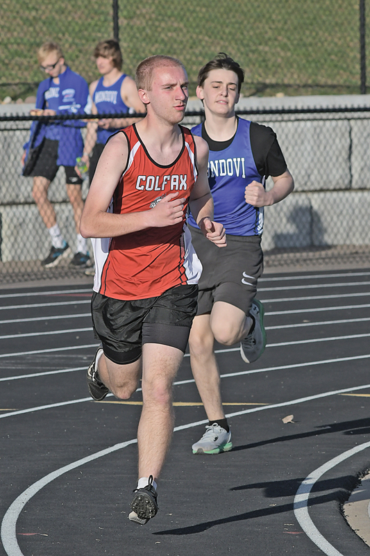 Colfax tracksters compete in two meets The Tribune Press Reporter