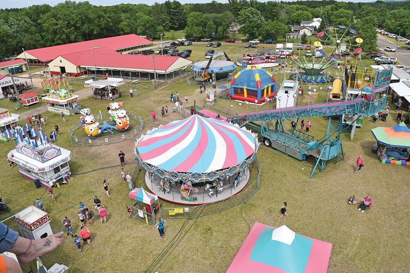 2019 Colfax Free Fair Aerial Photo