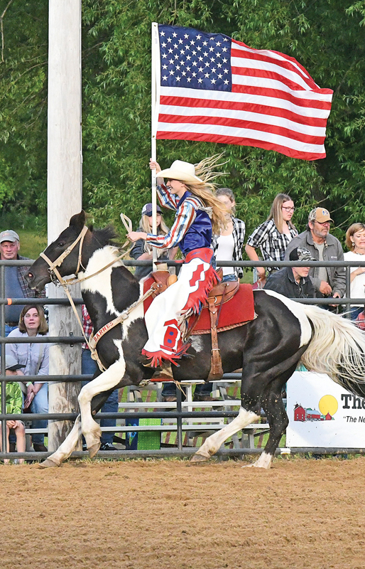2019 SCV PRCA Rodeo Friday Flag Bearer