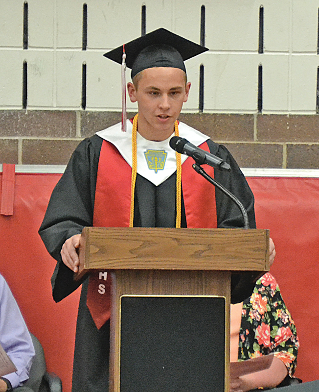 CHS graduation Dalton Bradford