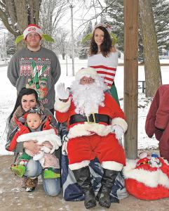 Santa in Emerald Park Skjerly