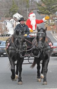 Santa in GC Main Street